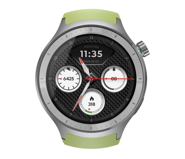 MOTOROLA moto watch Matte Silver + PANTONE Herbal Garden band - 1502988 - zdjęcie 3